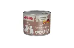 AMORA Cat Fleisch Pur Kitten mit Putenherzen 6 x 200g